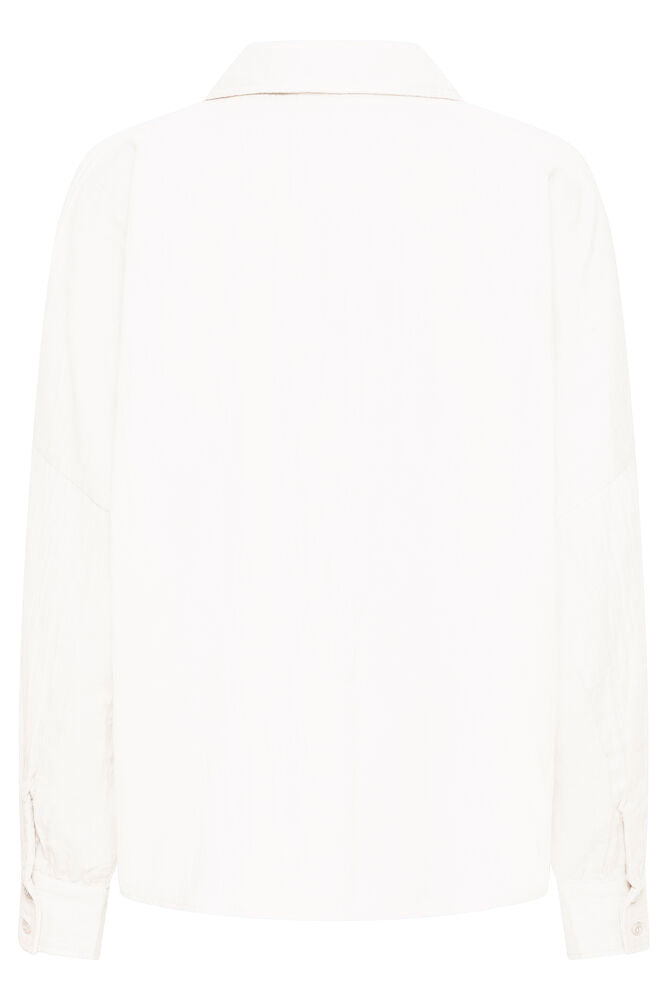 ICHI Foxa Shirt - Cloud Dancer