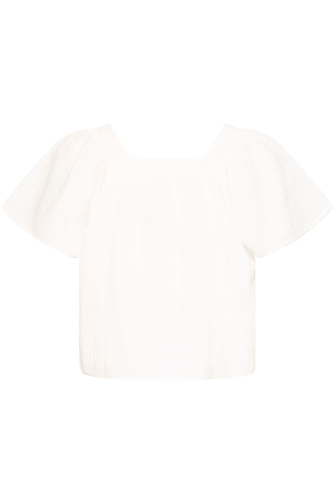 ICHI Foxa Blouse - Cloud Dancer