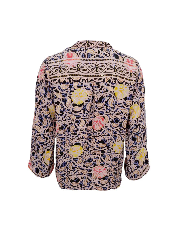 BC Luna Blouse - Blue Decor