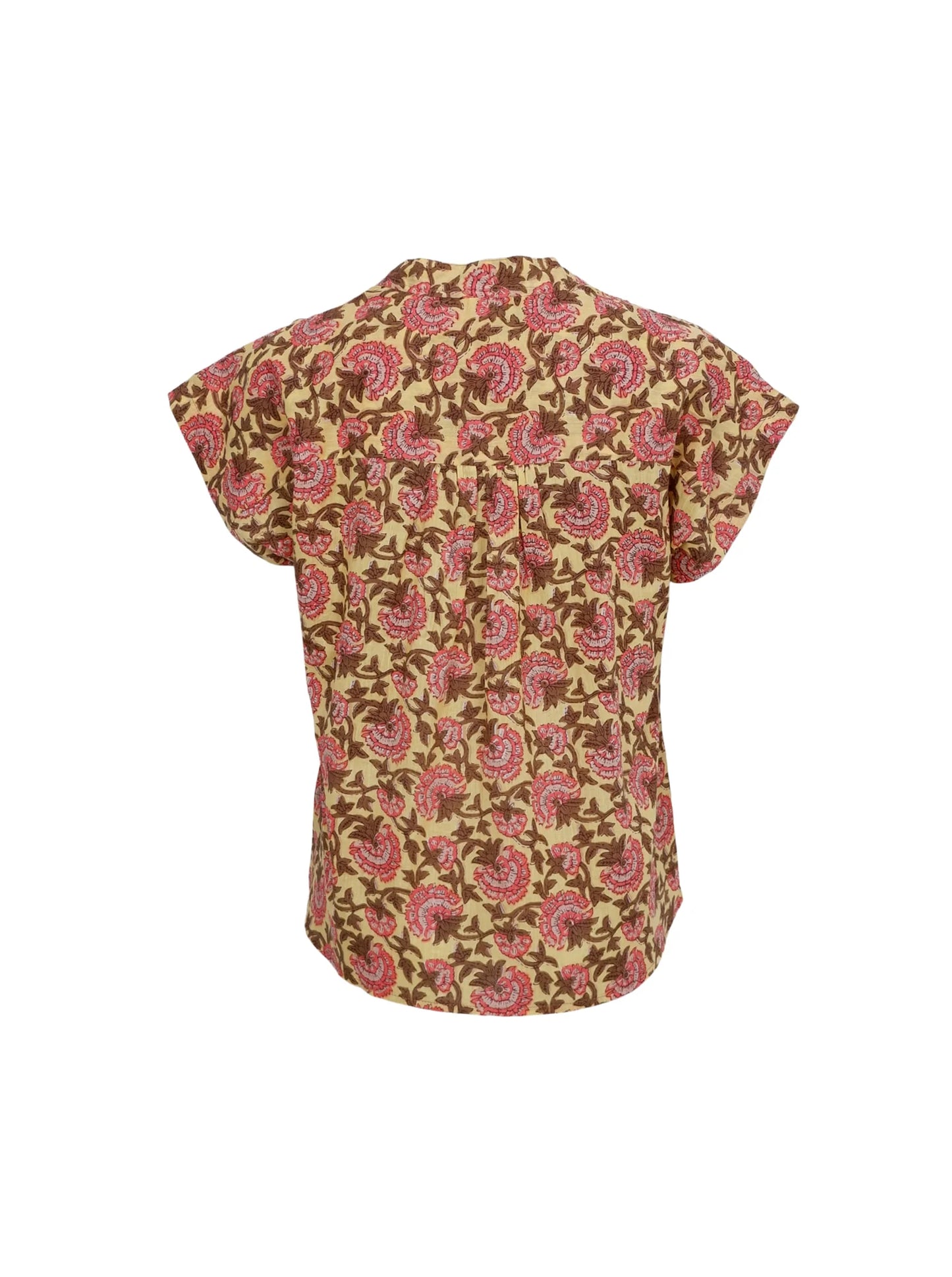 BC Flora SS Blouse - Sun Flower