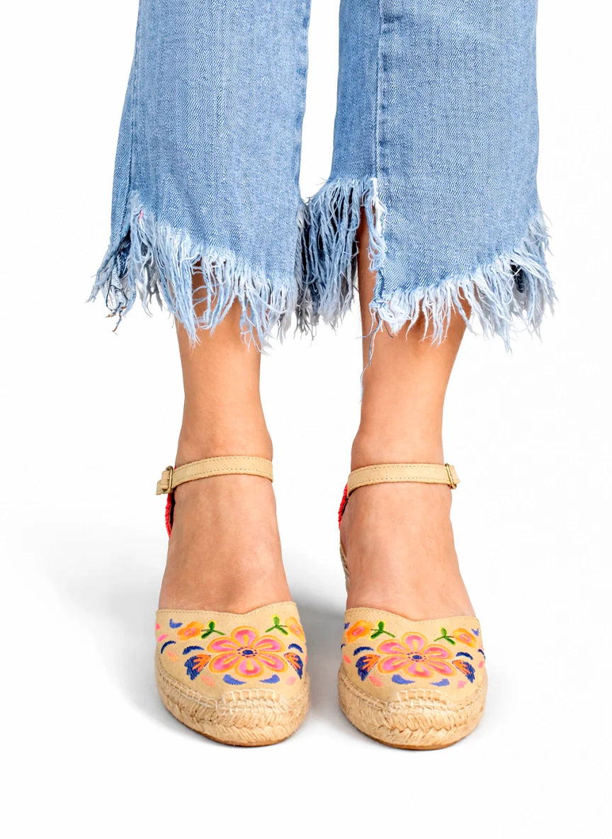 Libra Espadrille - camel