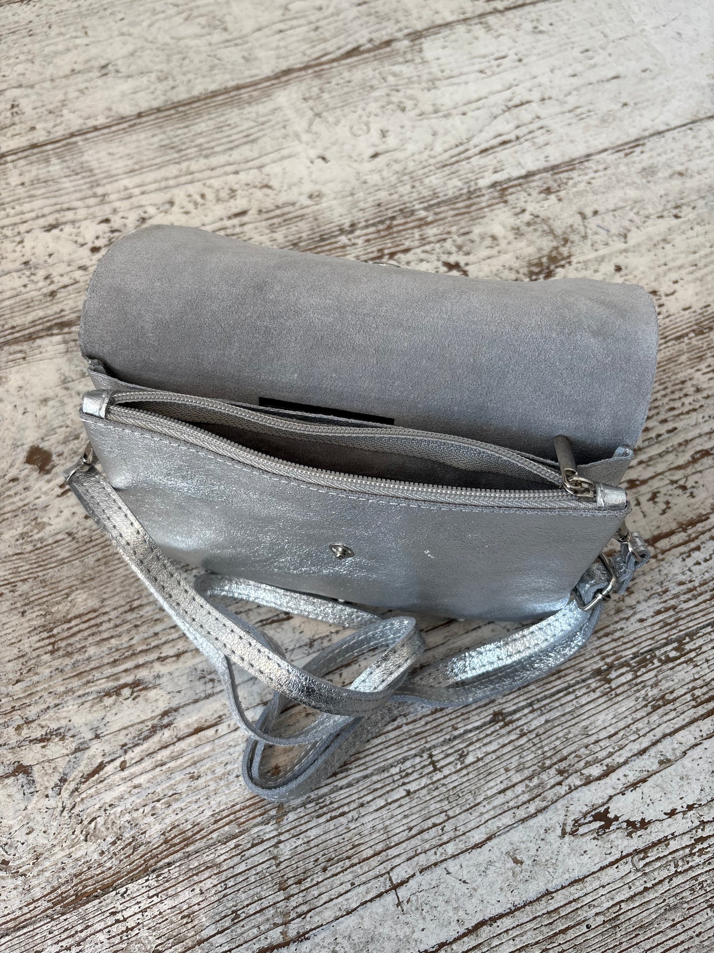 Leather Clutch Bag - Various Colours