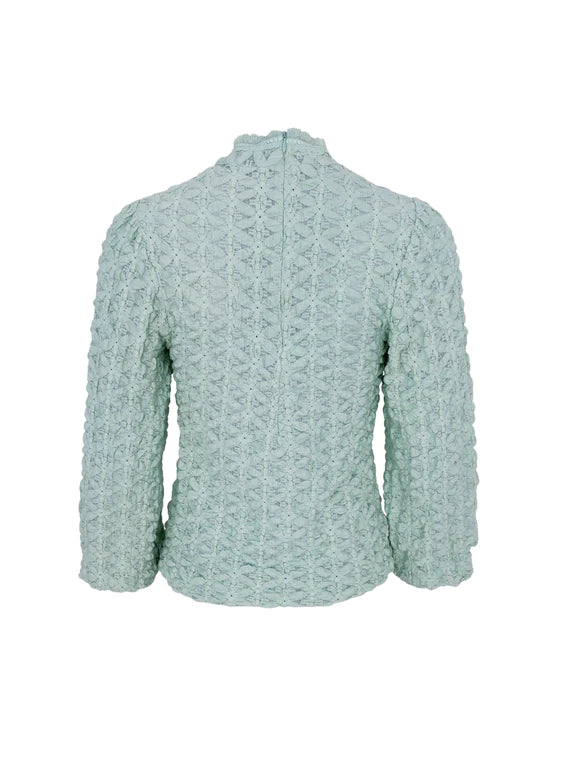 BC Elenora Lace Blouse - Pastel Green