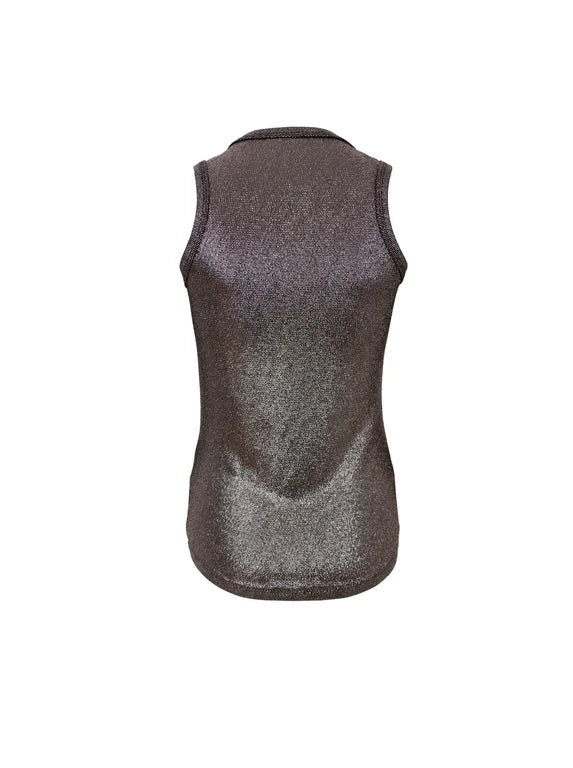 BC Glamy Tank Top - Gun Metal