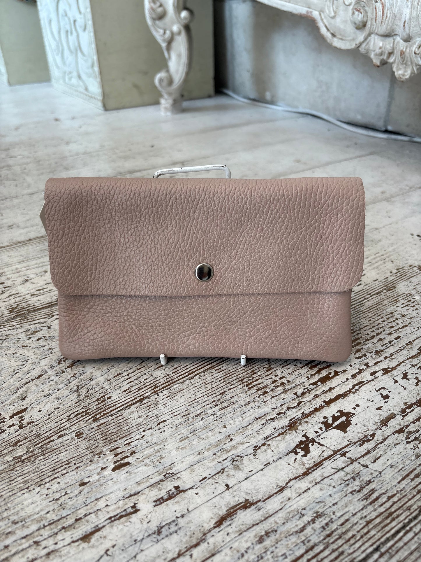 Leather Clutch Bag - Various Colours