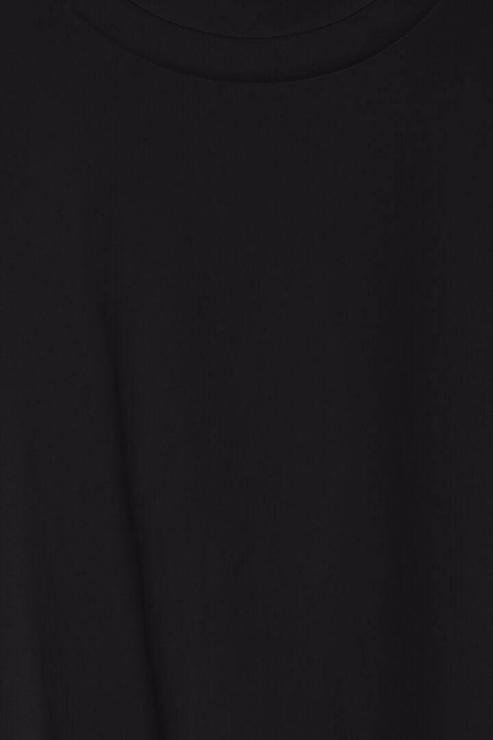Fransa Shoulder Tee - Black