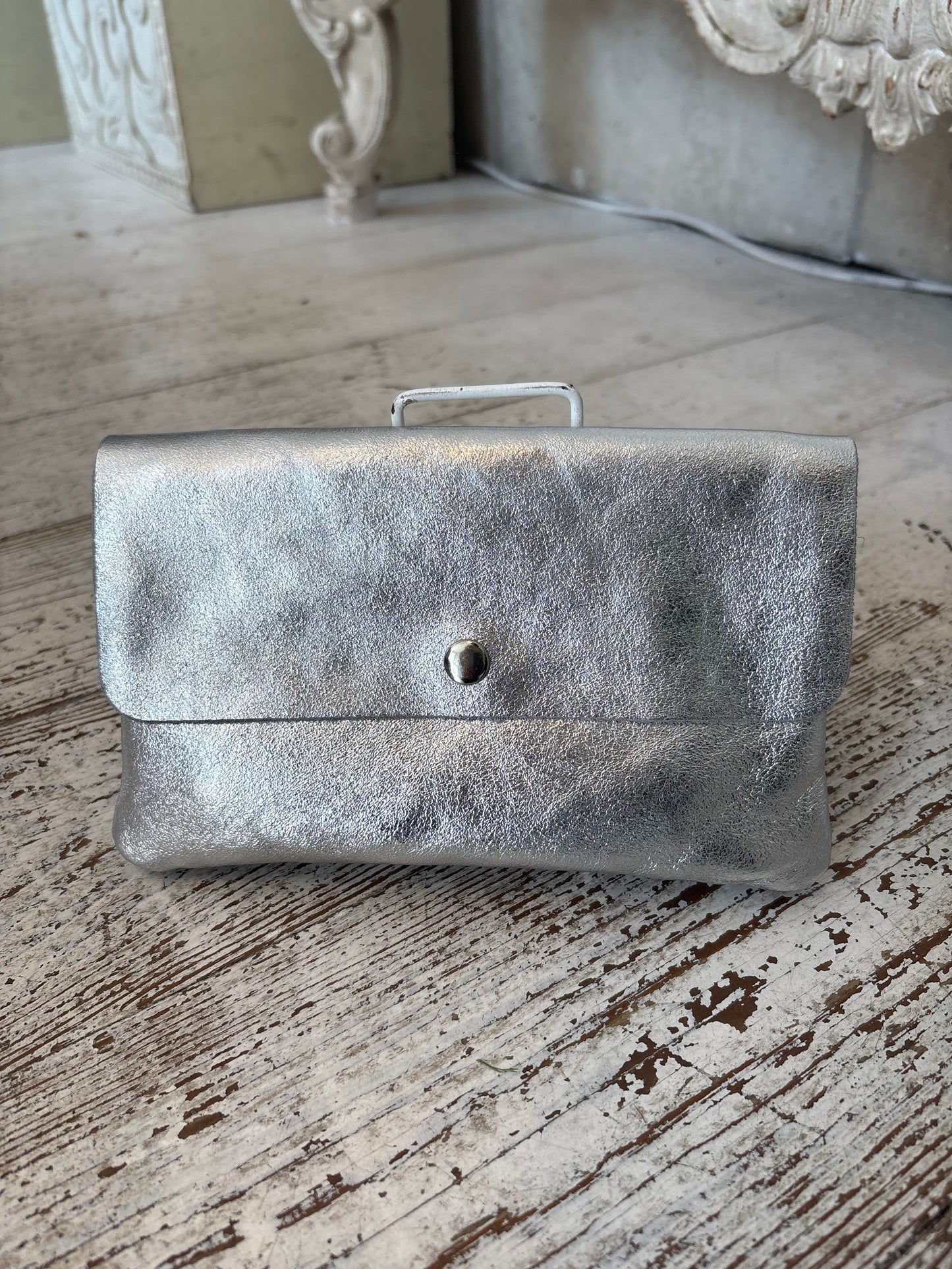 Leather Clutch Bag - Various Colours