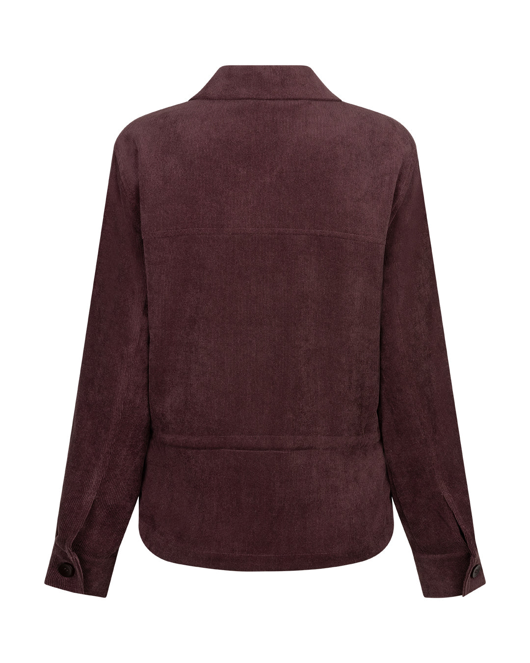 RB Drew Cord Shirt - burgundy