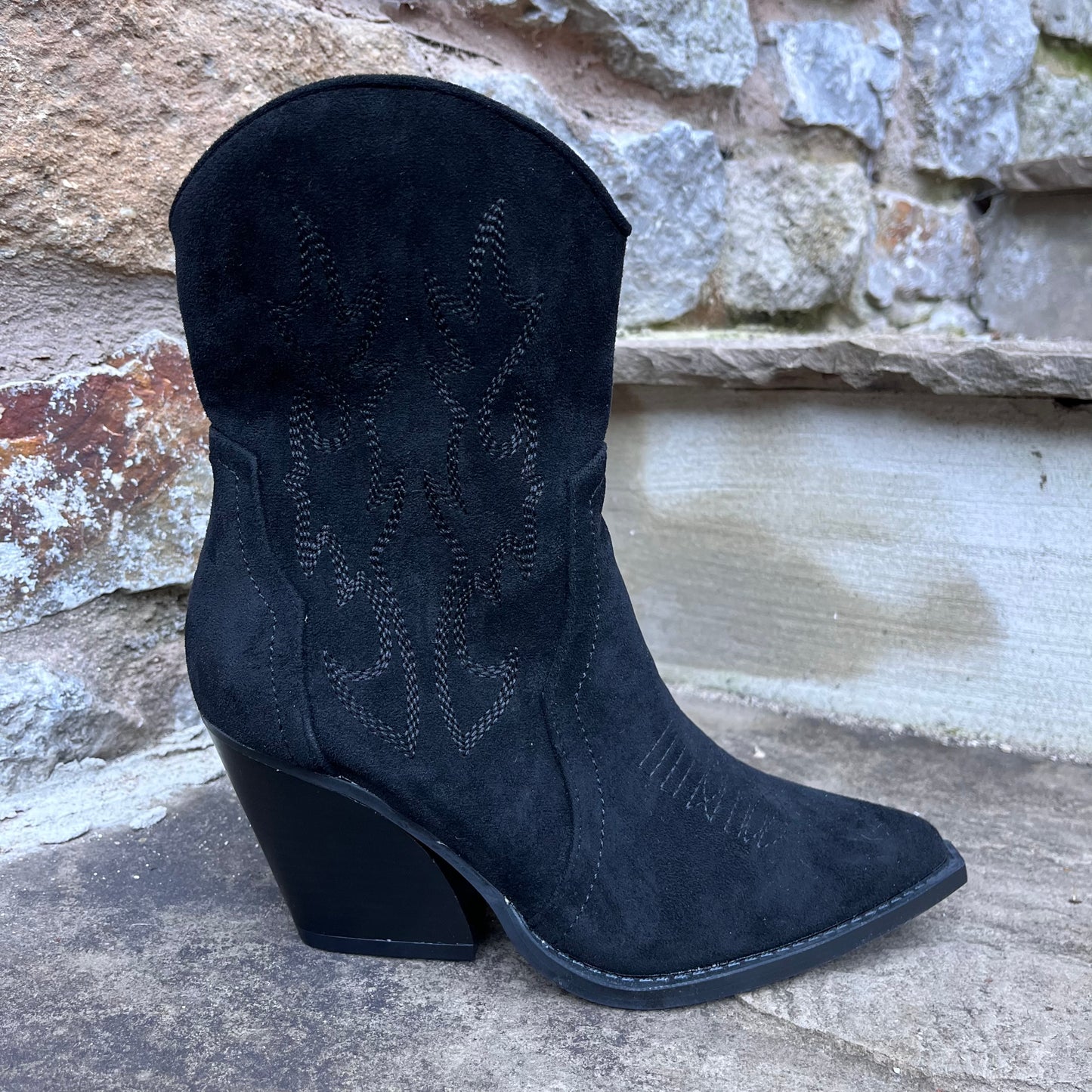 Western boots - black