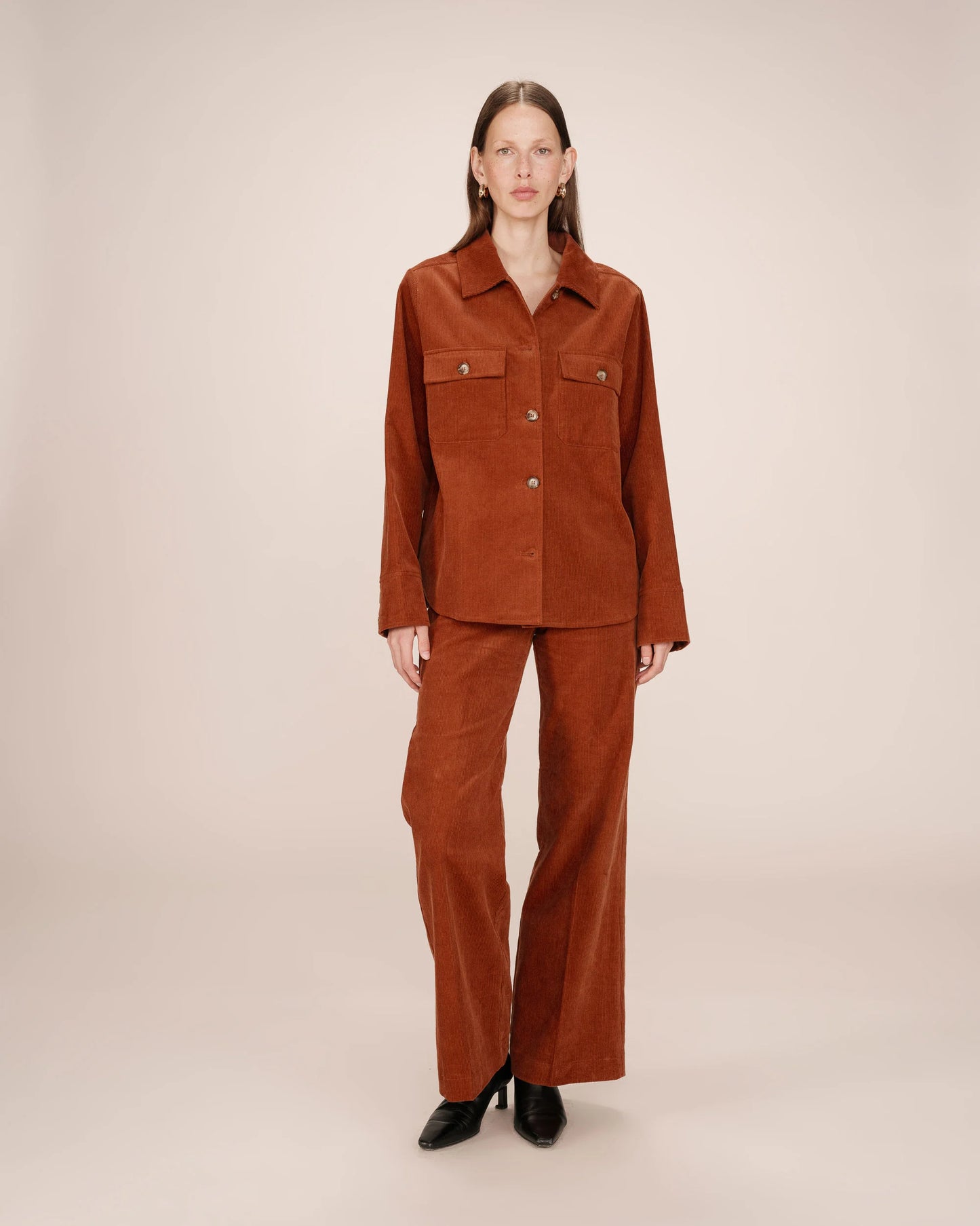 Grace & Mila Special Shirt - brick