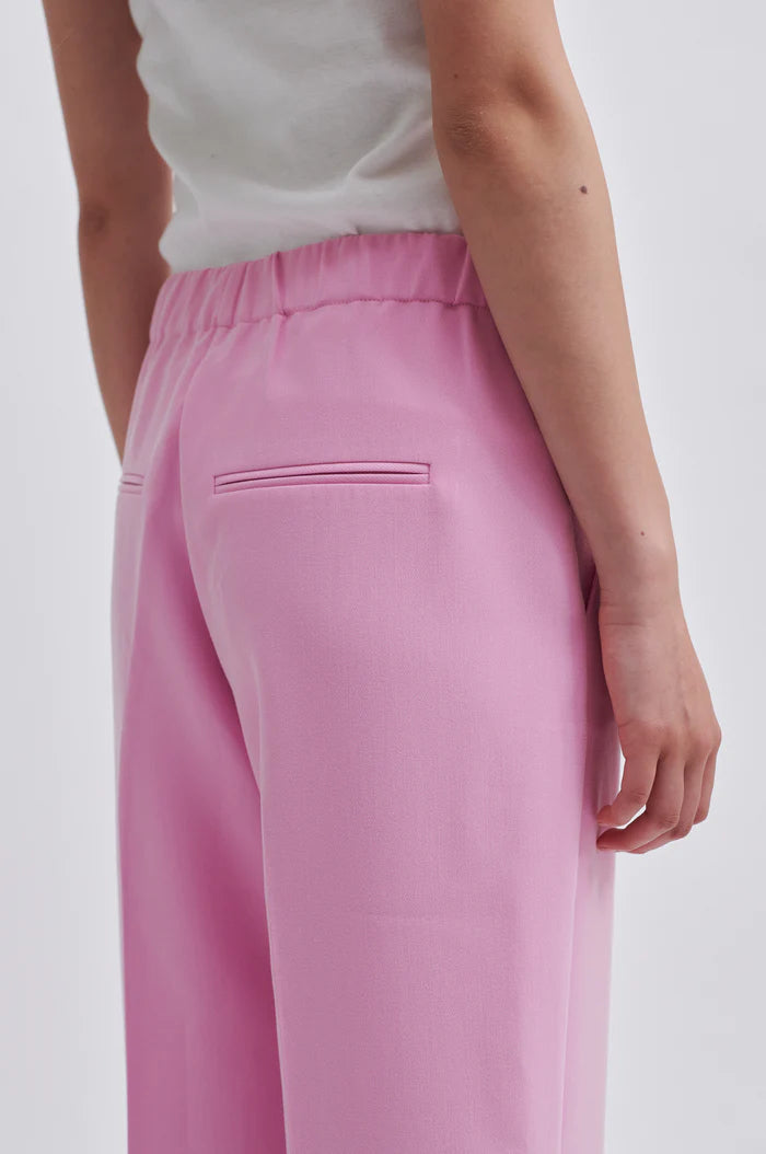 Second Female Evie Classic Trousers - Pink