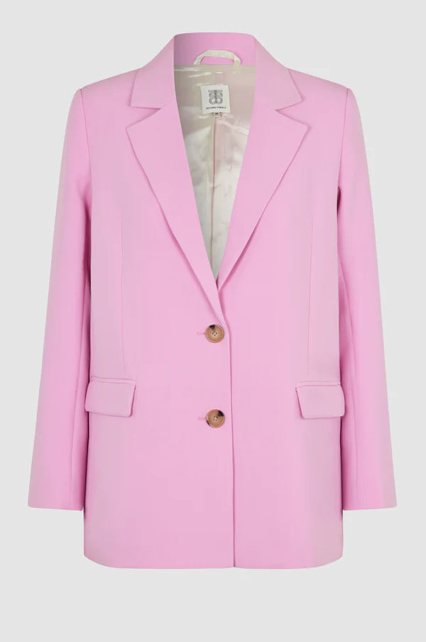 Second Female Evie Classic Blazer - Pink