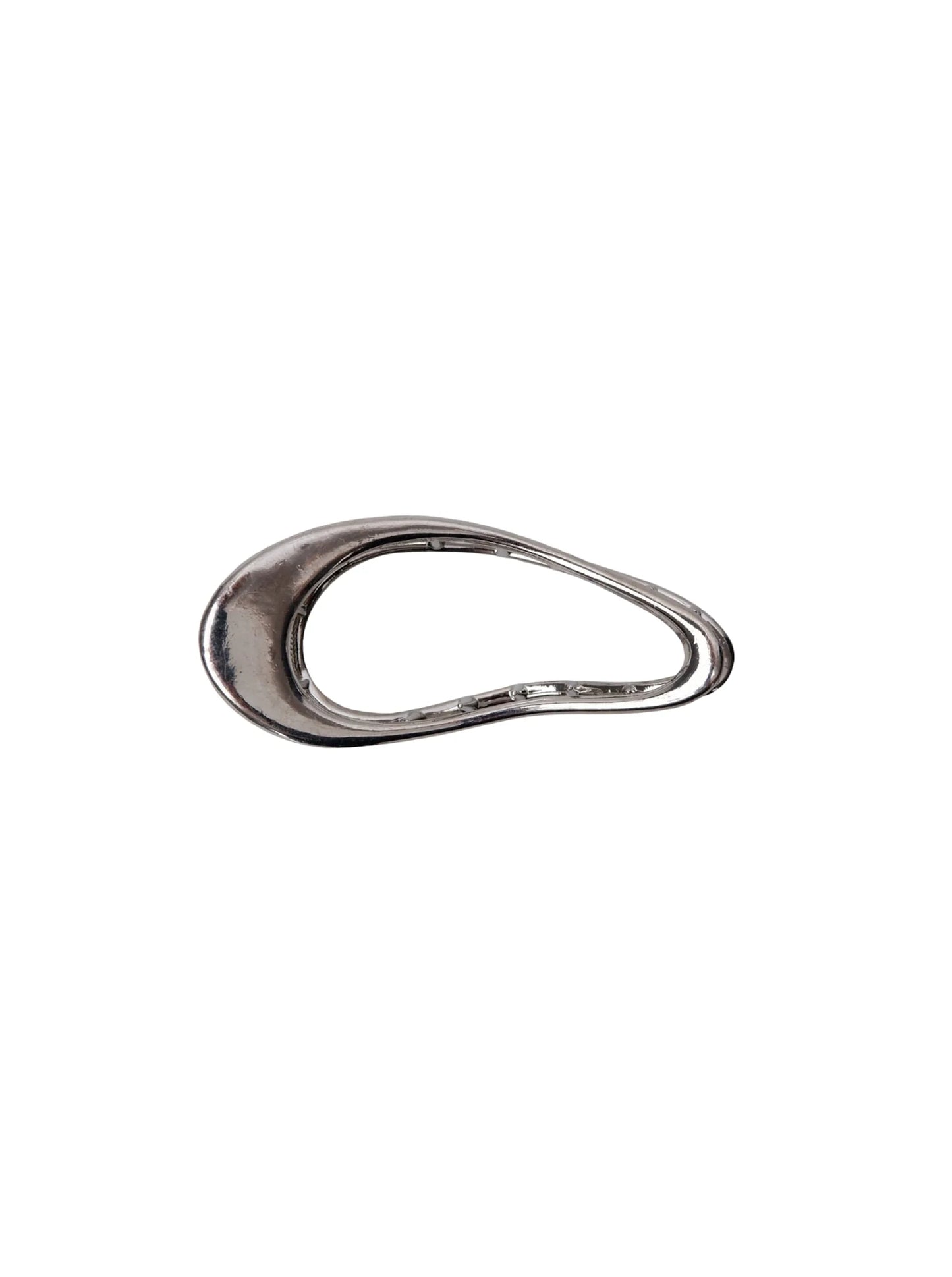 BC Flow Matt Hair Claw - Matt Silver