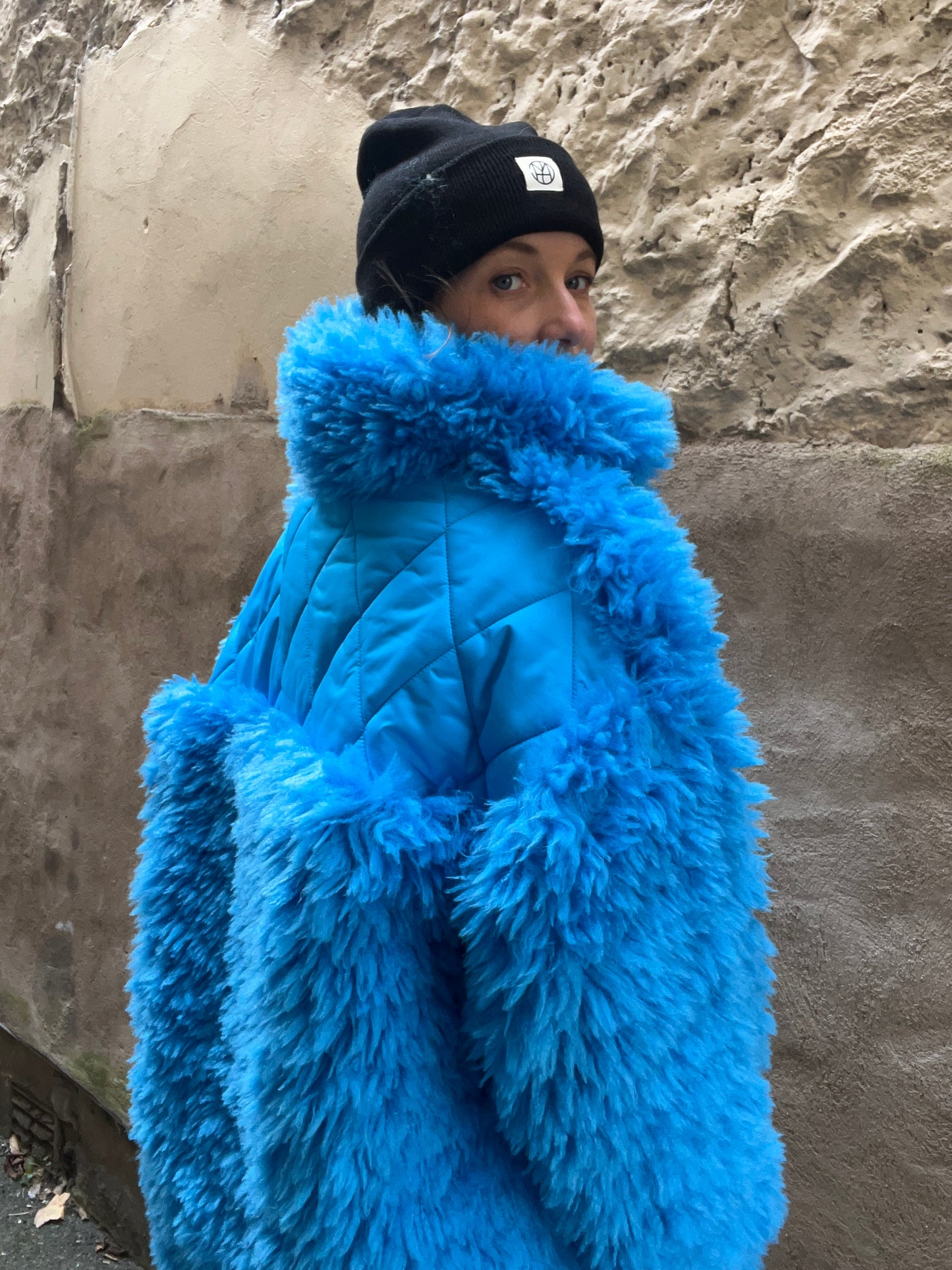 Molliolli Sol Oversized Anorak Jacket - Diva Blue