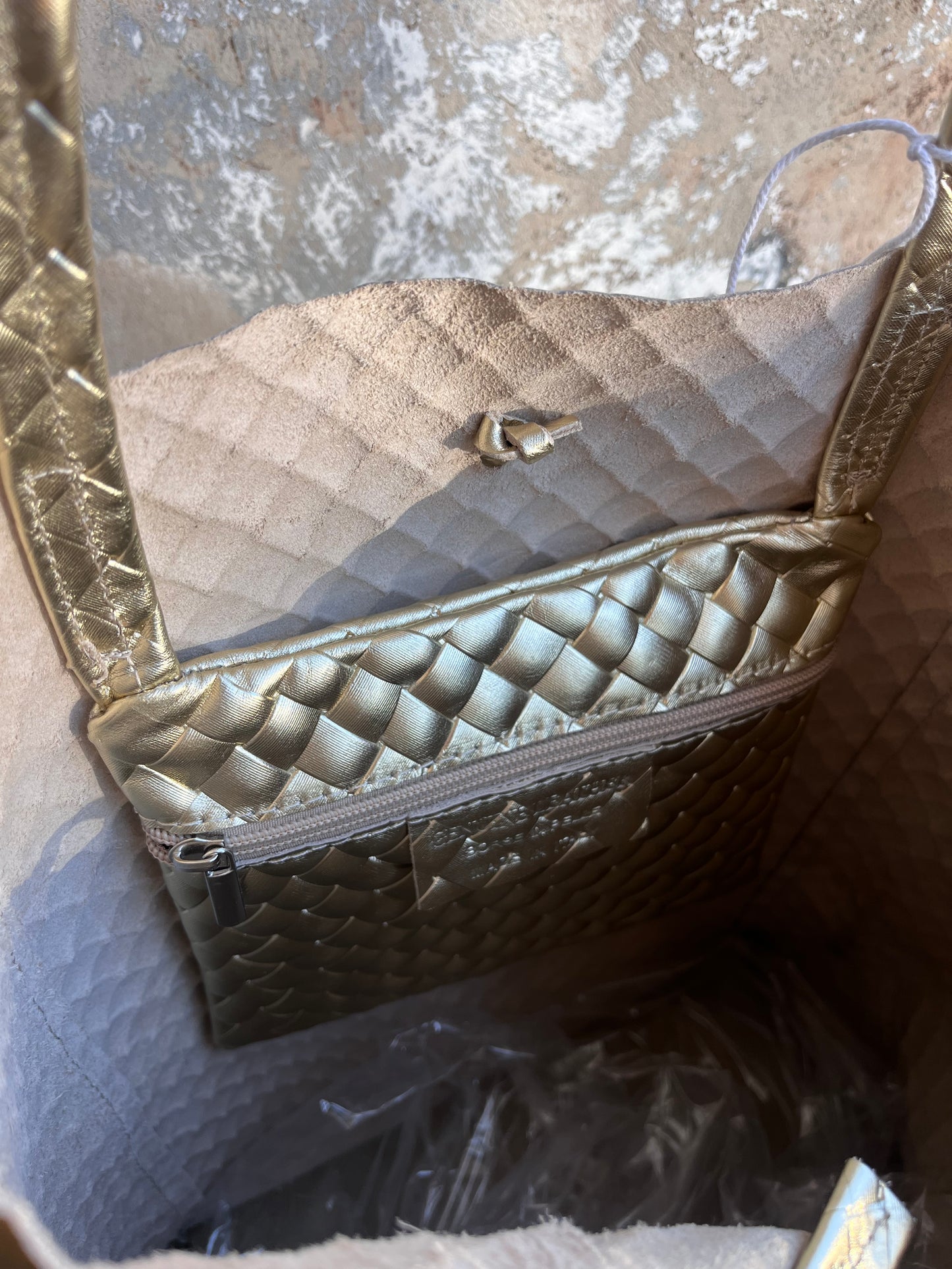 Woven shopper - 2 colours