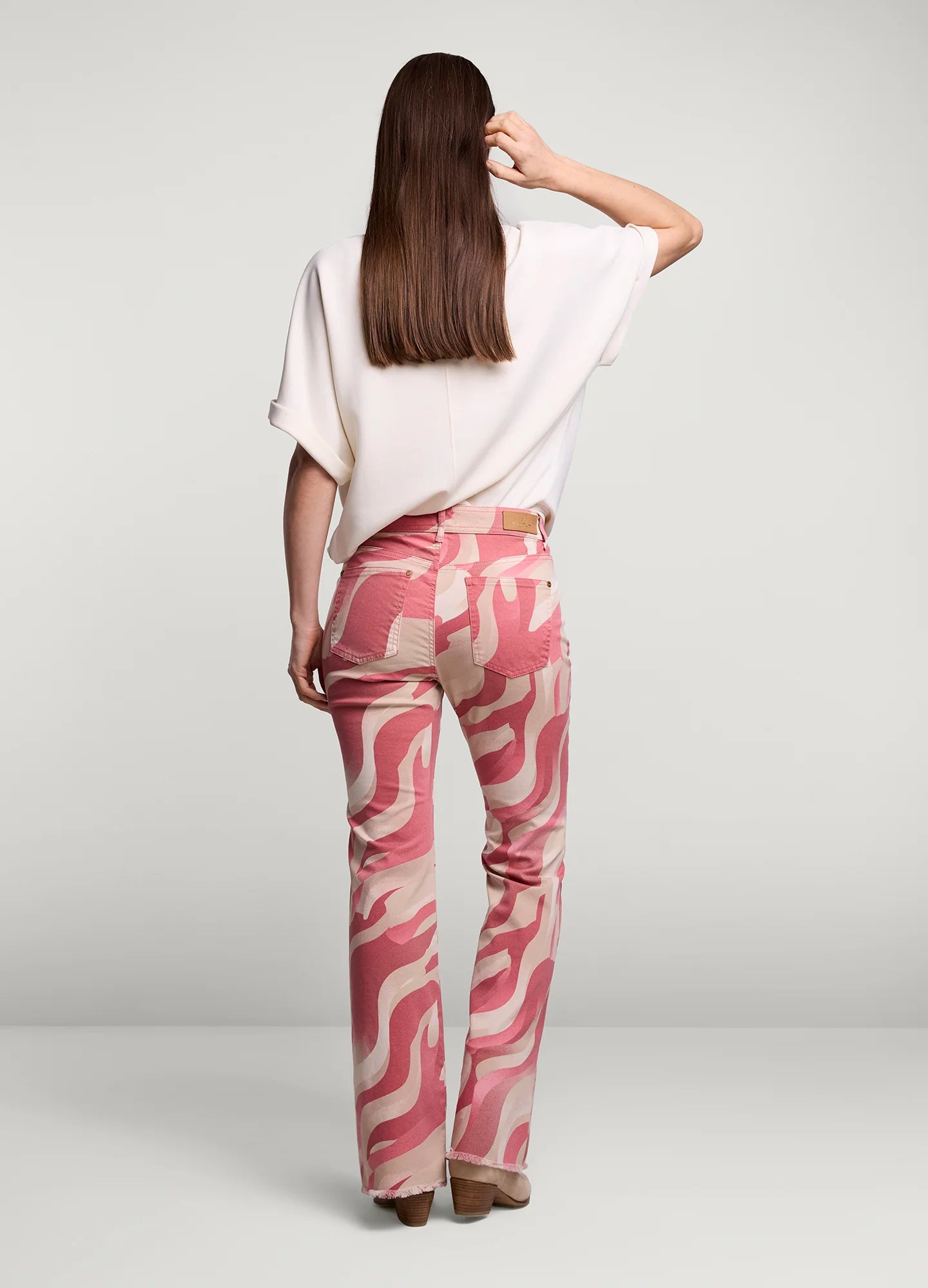 Summum Flared Pants Twill