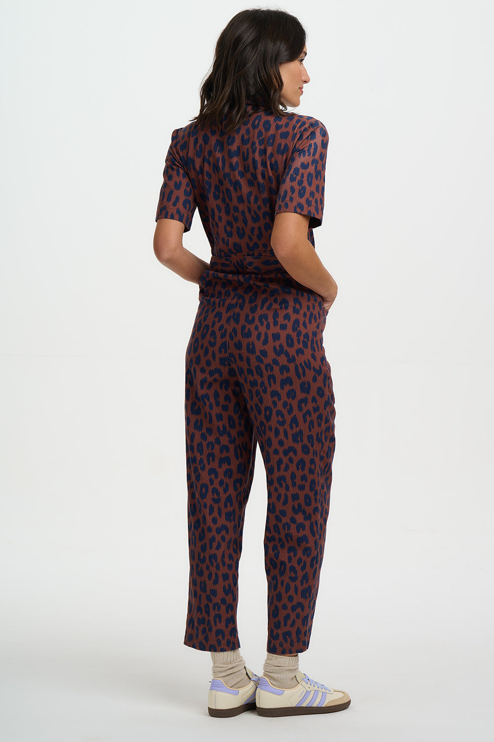 Sugarhill Brighton Meredith Jumpsuit - rust leo