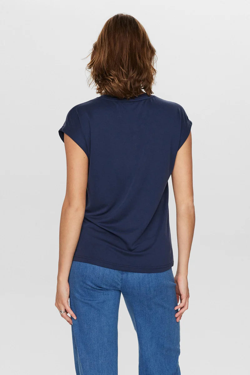 Numph Lizy Top - Dress Blues