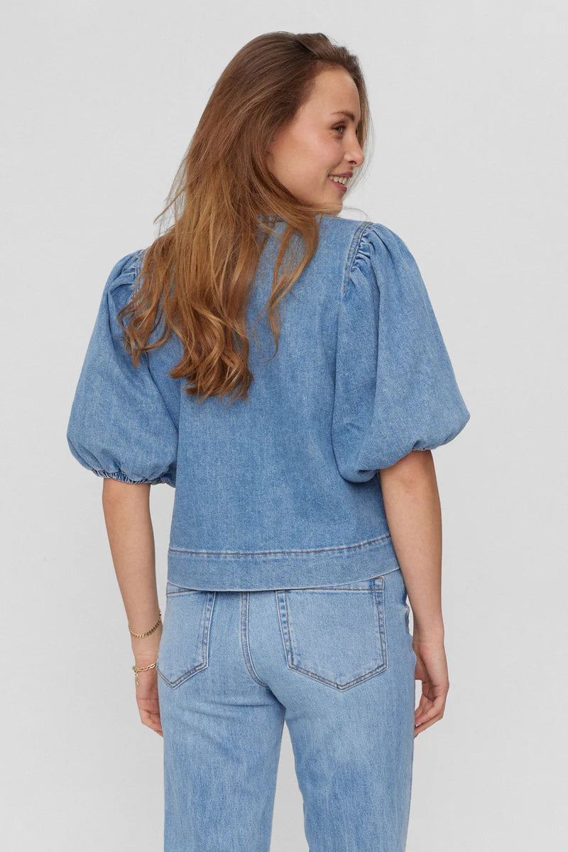 Numph Toronto Denim Blouse