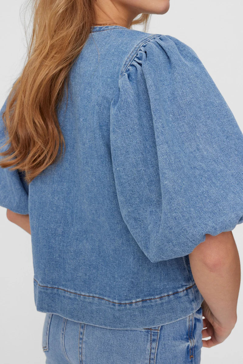Numph Toronto Denim Blouse
