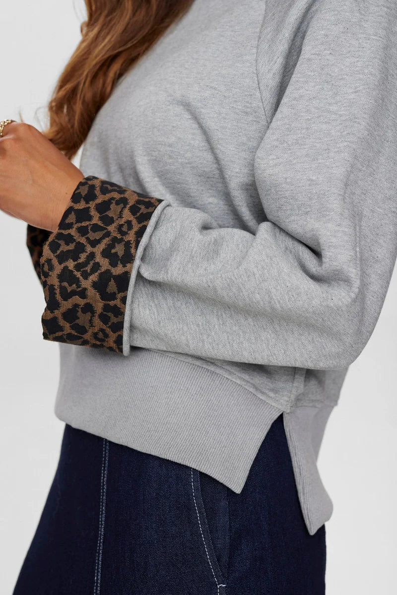 Numph Zari Sweater - grey