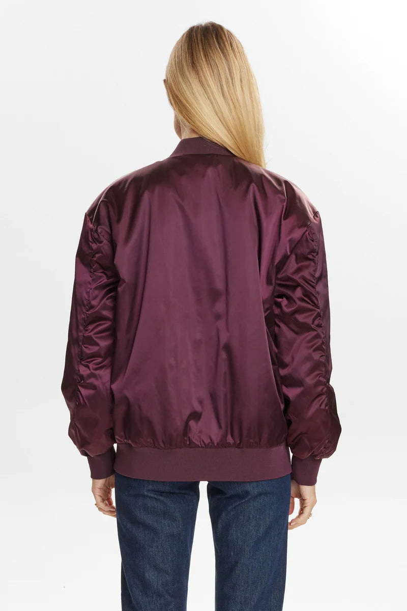Numph Fria Oversized Bomber Jacket