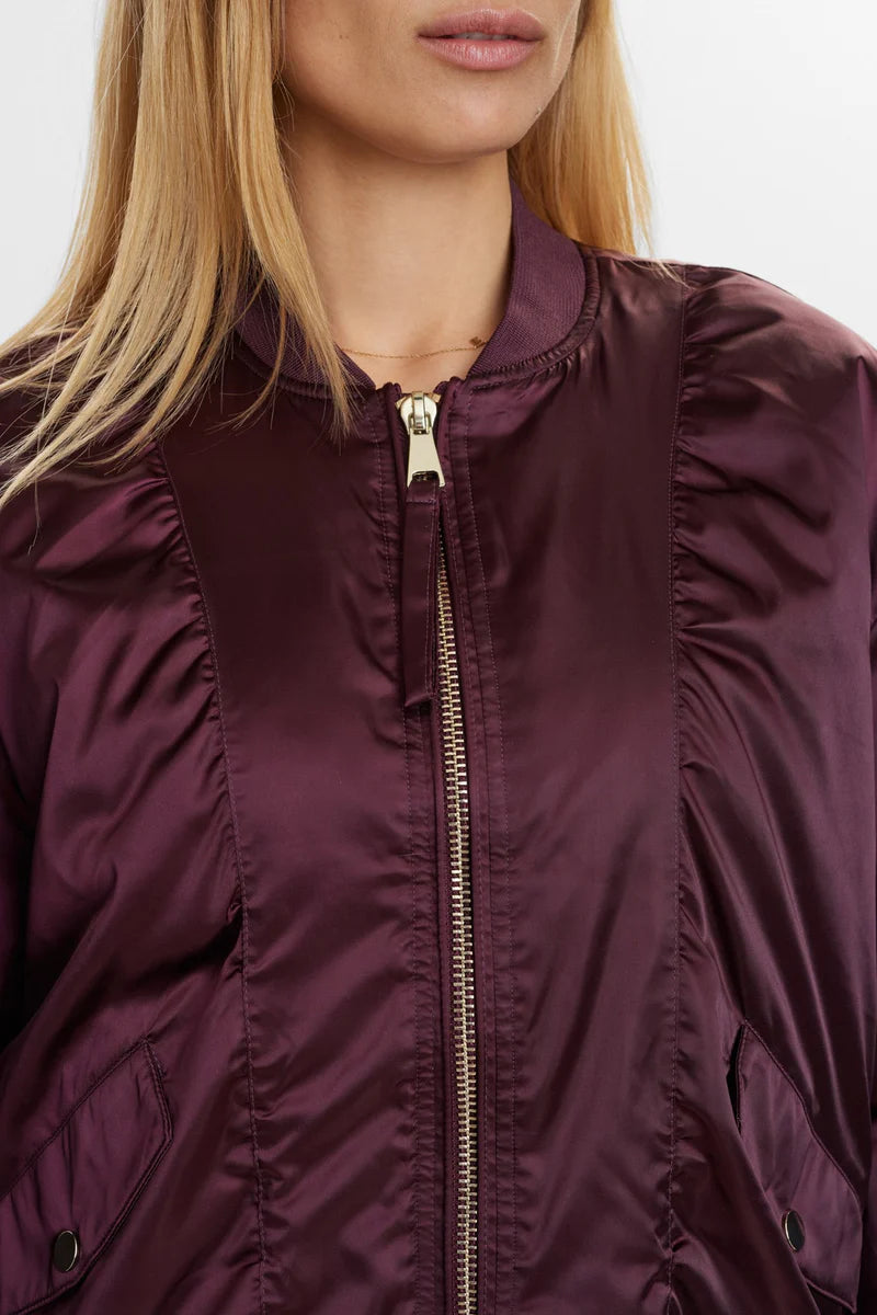 Numph Fria Oversized Bomber Jacket