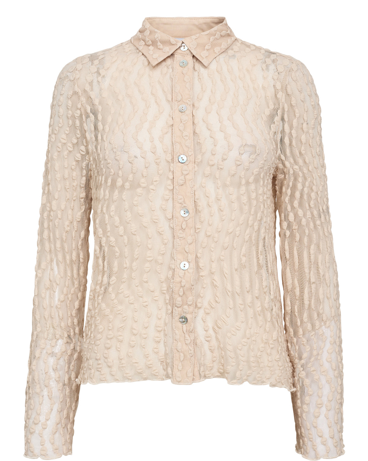 Numph Turi Shirt - Taupe Grey