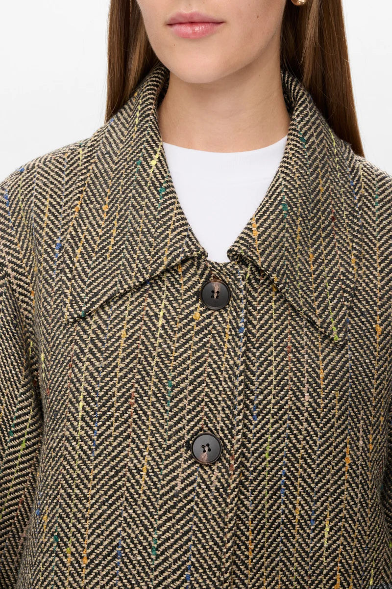 Numph Kimber Jacket - Black Coffee
