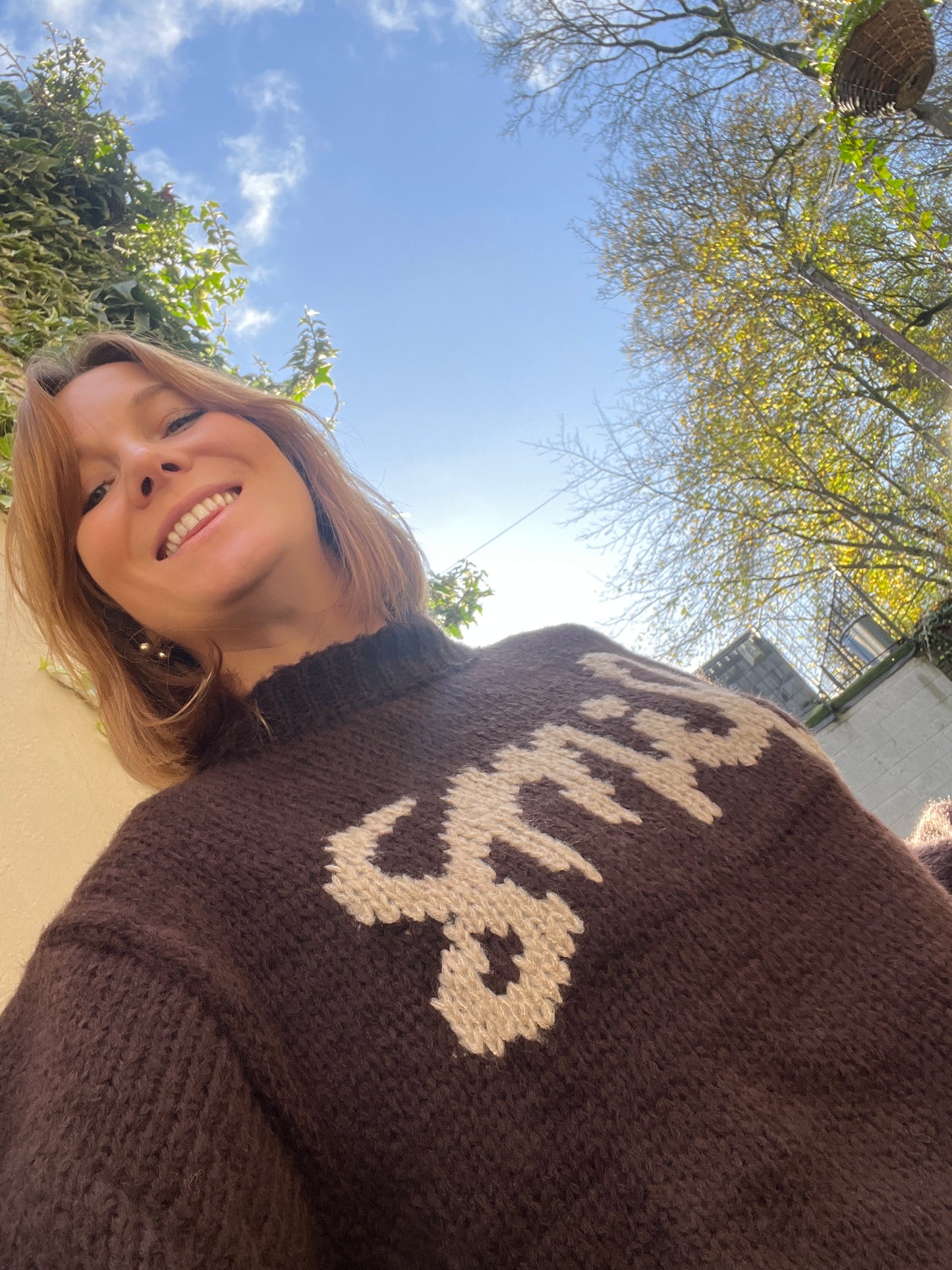 Smile Jumper - brown