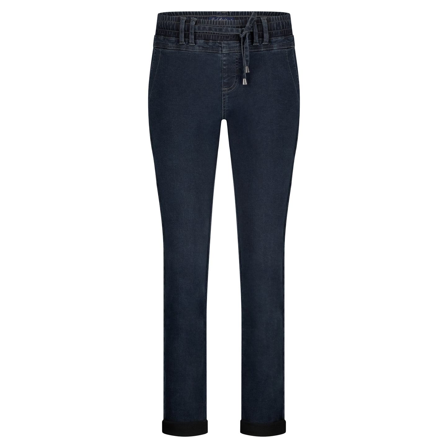 Red Button Tessy Ribjog - dark denim