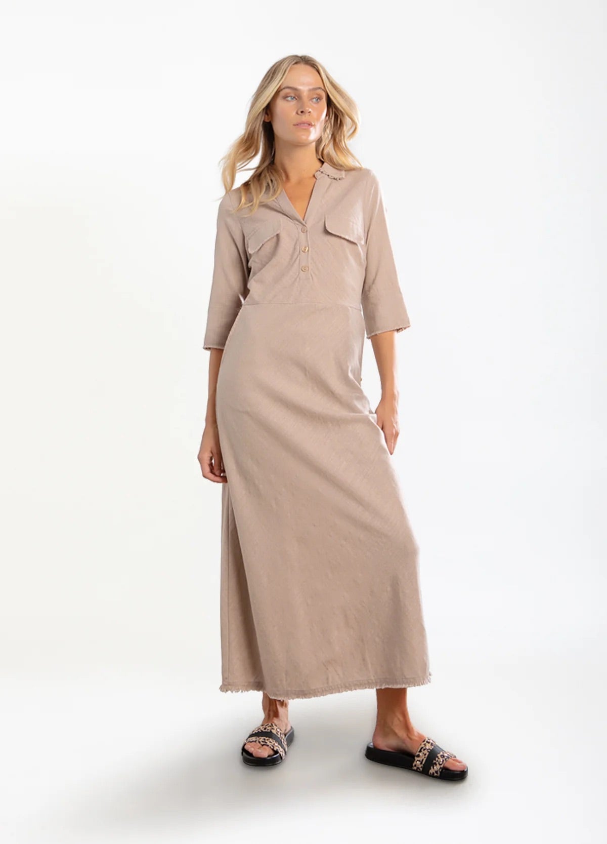 Coster CPH Raw Edge Dress