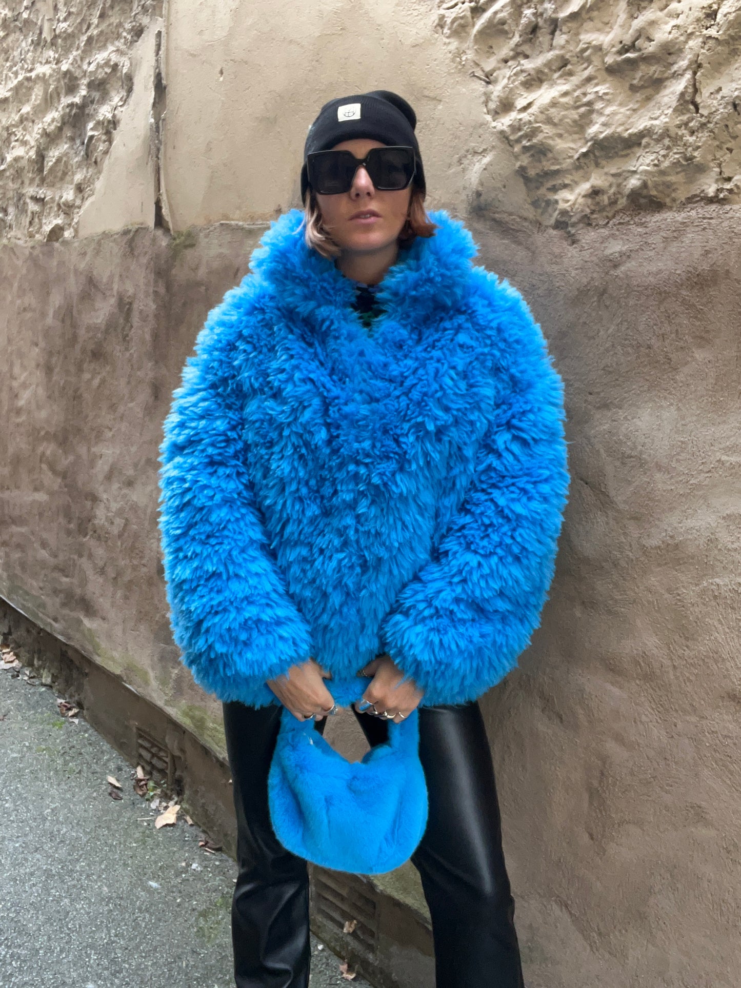 Molliolli Sol Oversized Anorak Jacket - Diva Blue
