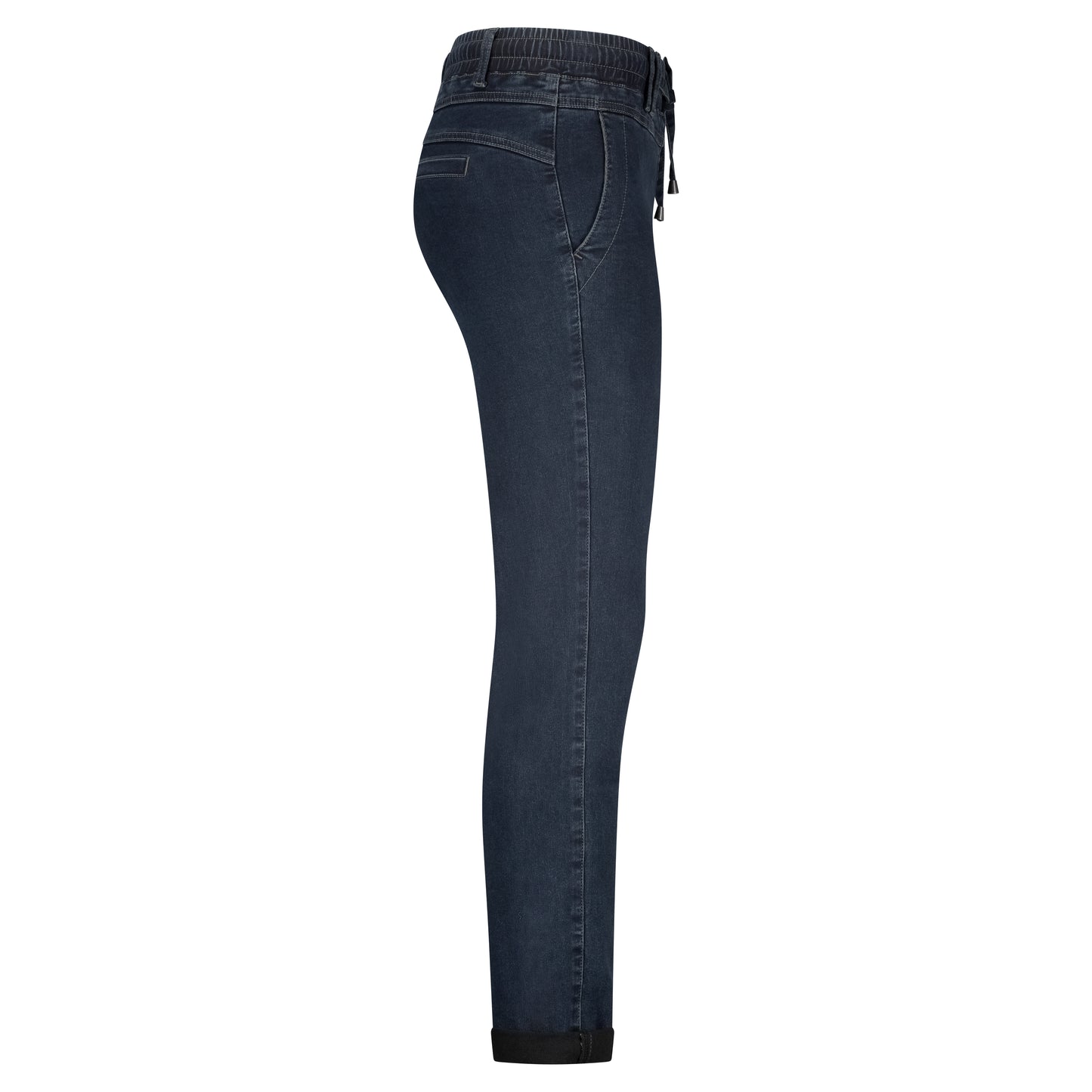 Red Button Tessy Ribjog - dark denim