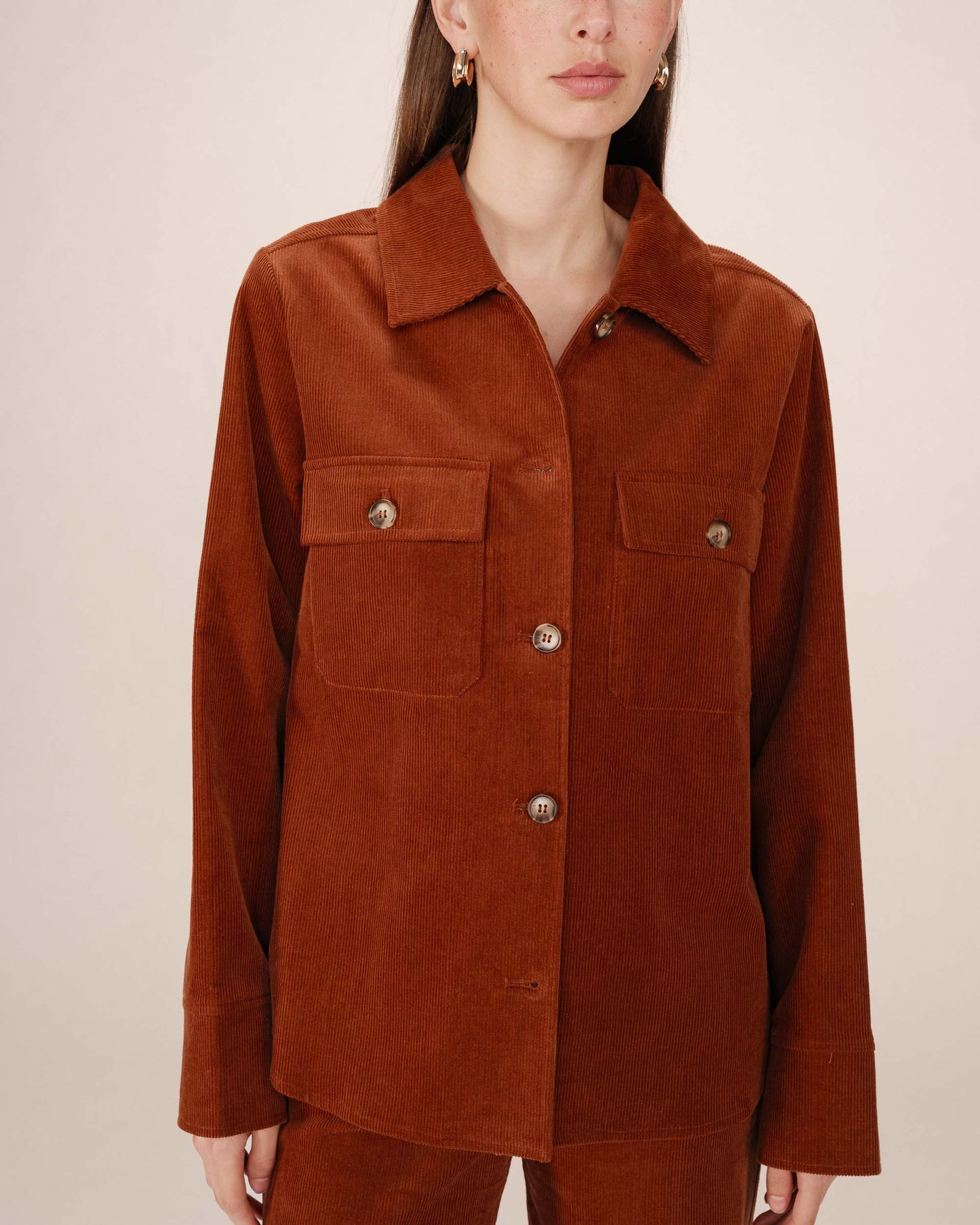 Grace & Mila Special Shirt - brick