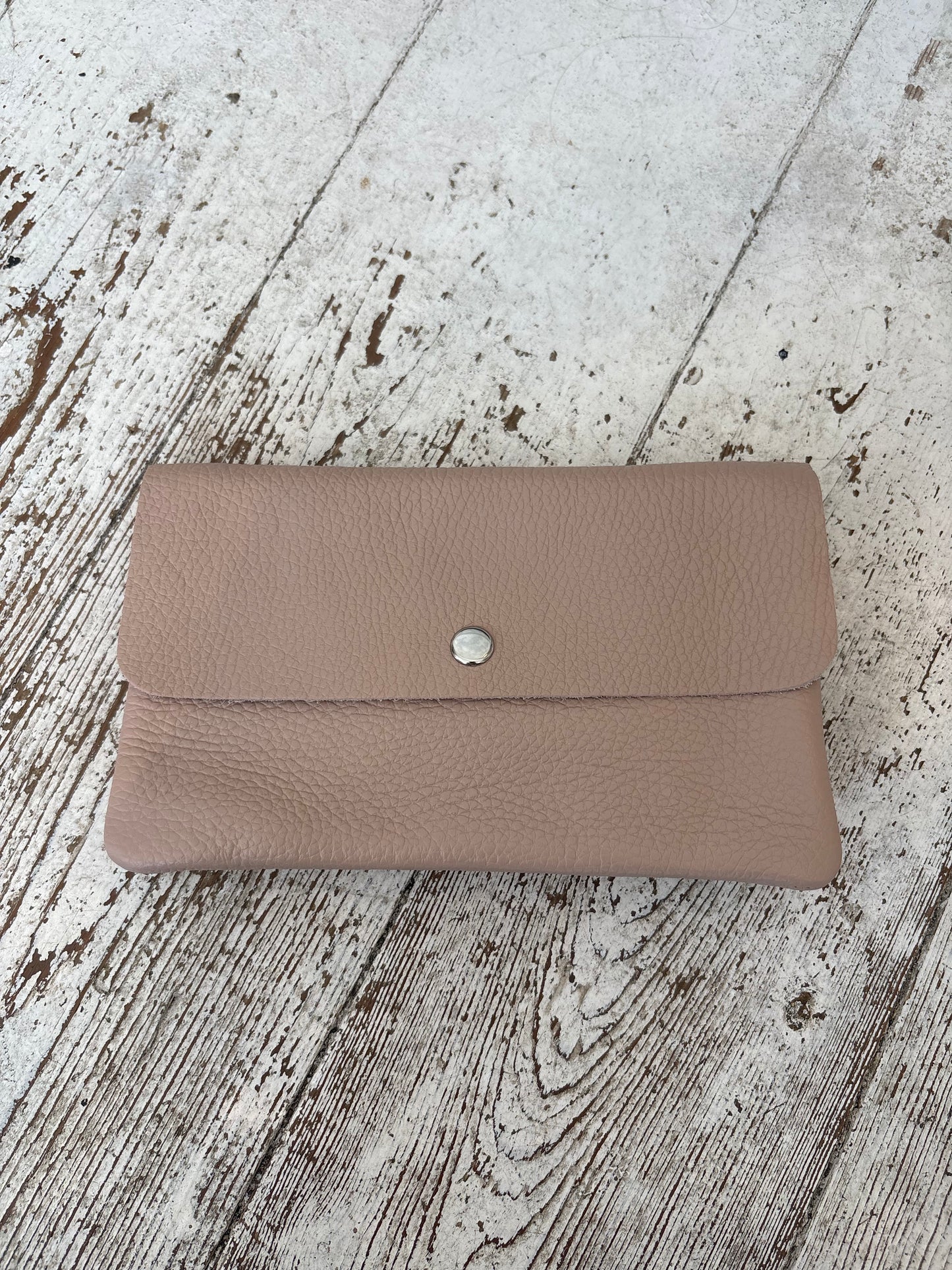 Leather Clutch Bag - Various Colours