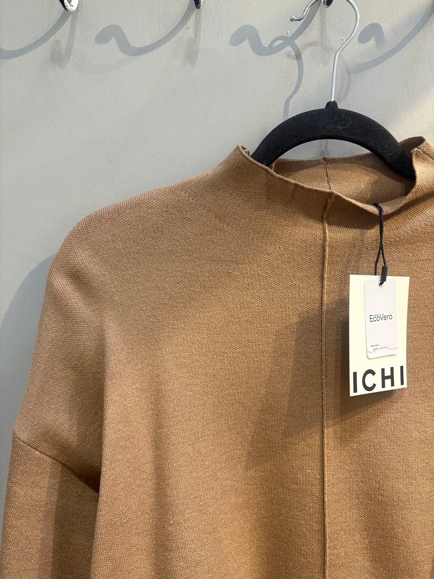 ICHI Ballia Pullover - Sepia