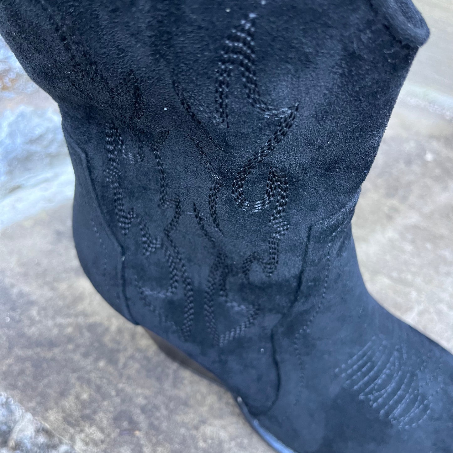 Western boots - black