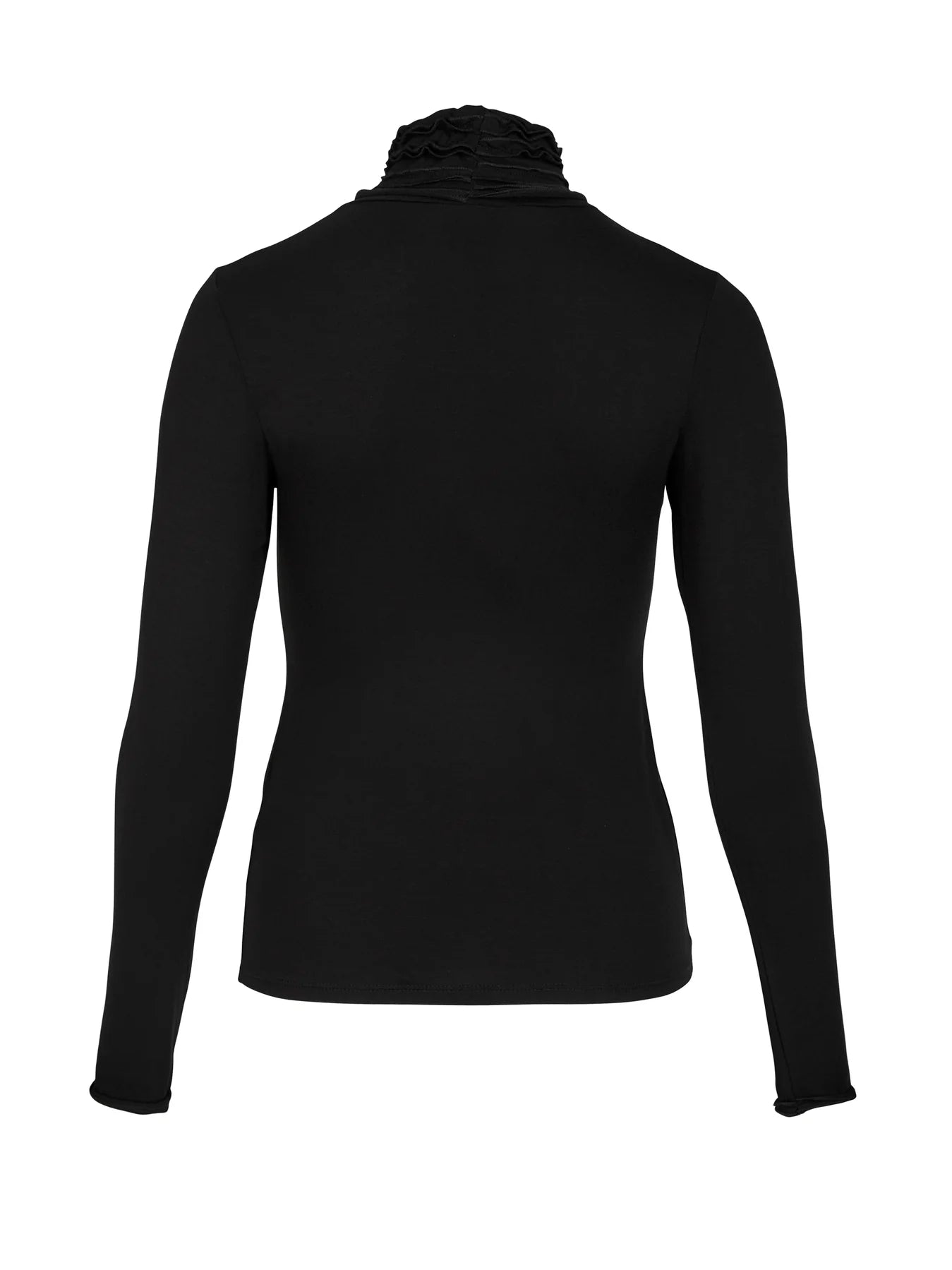 NU Denmark Adele Long Sleeve Polo - Black