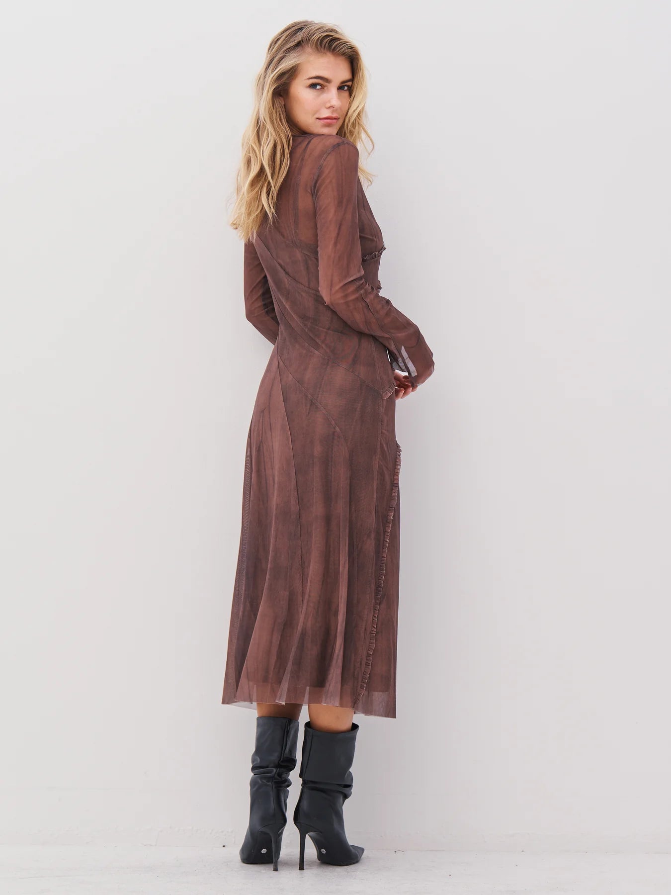 NU Denmark Agna Dress - brown