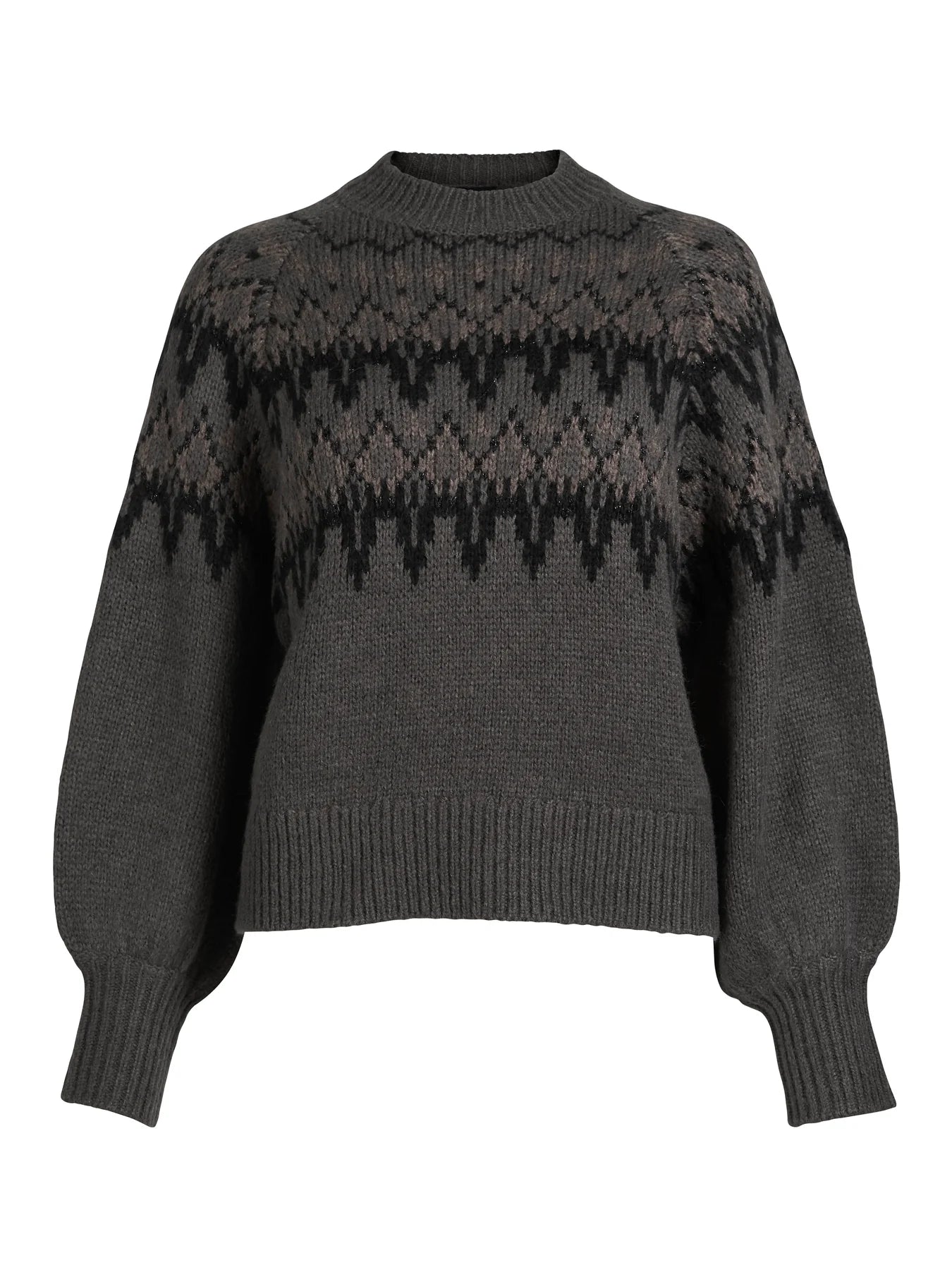 NU Denmark Alena Pullover Knit - Grey Mix