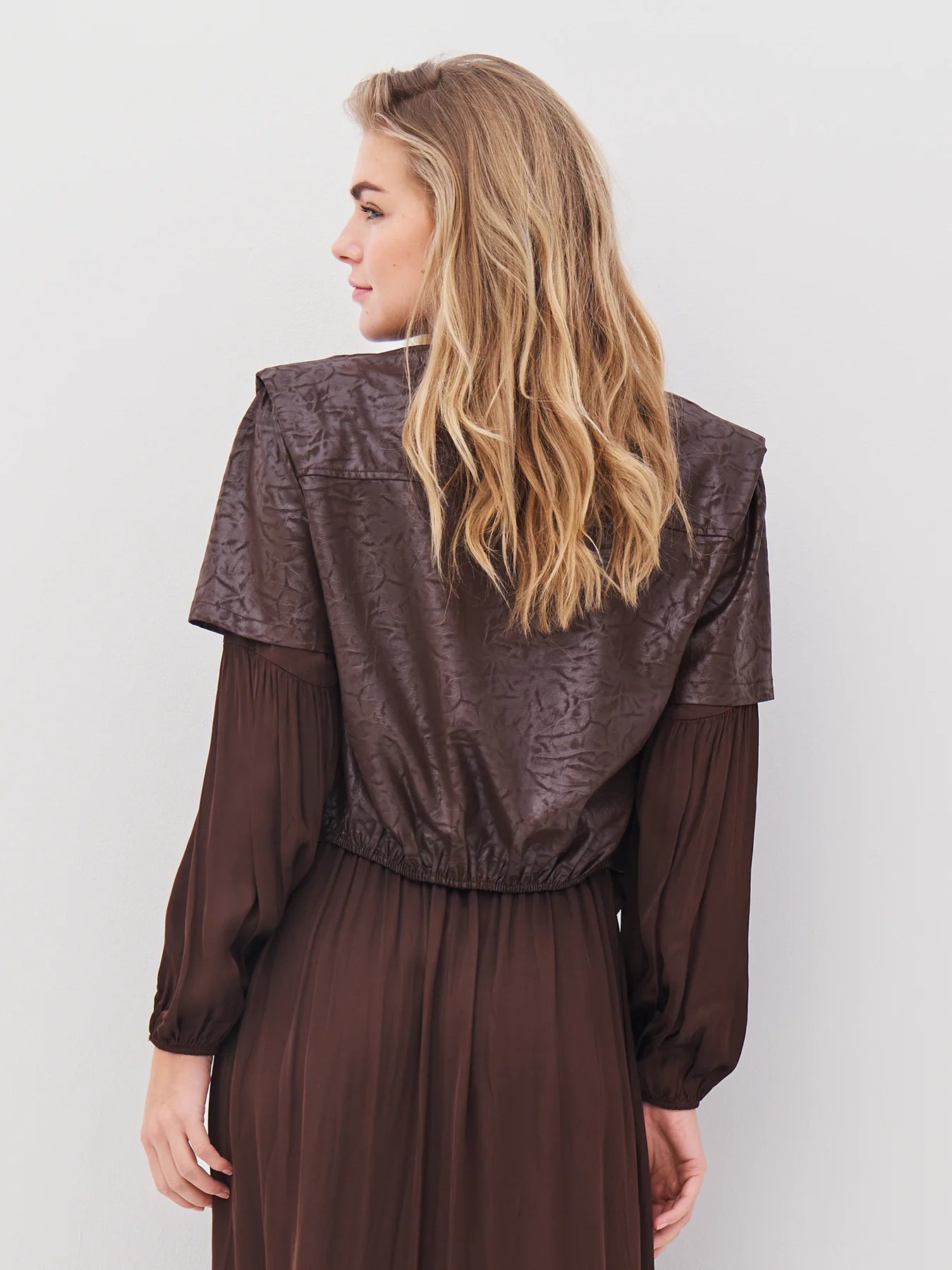 NU Denmark Anett Zip up Blouse Jacket