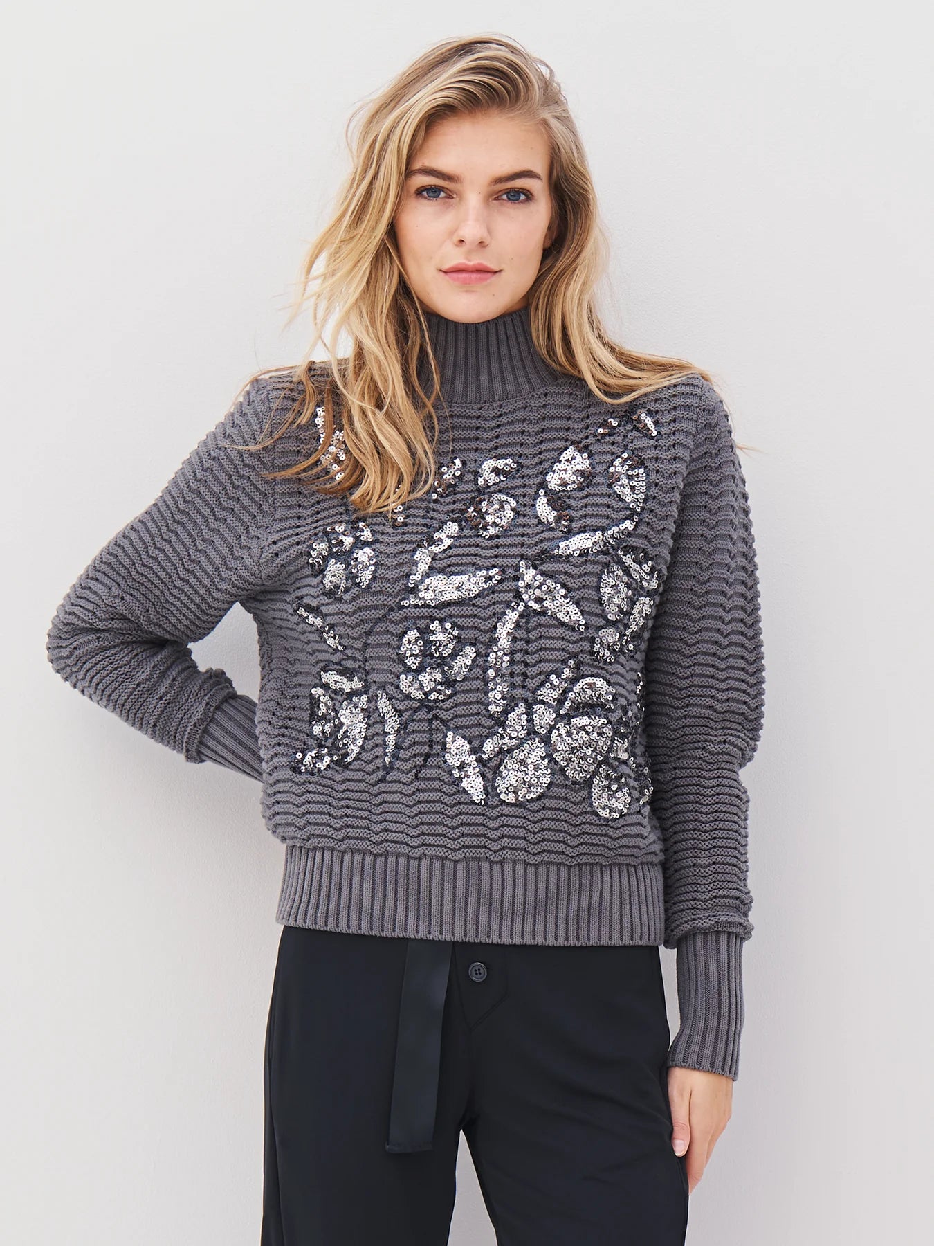 NU Denmark Anja Knit - Grey