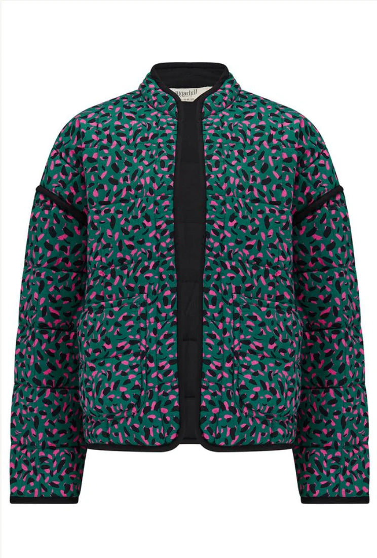 Elowen Quilted Jacket - teal