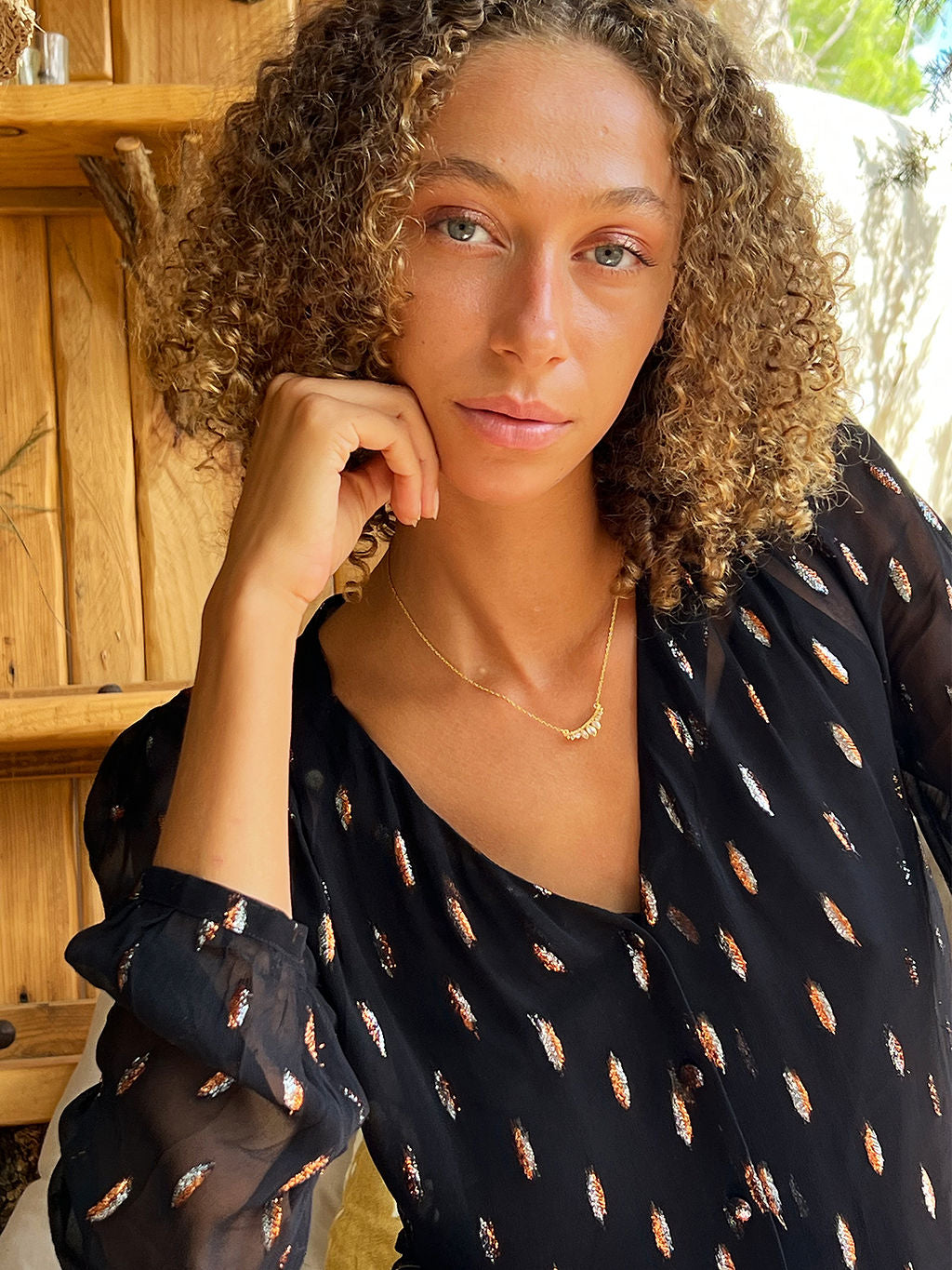 Stardust Betty Blouse