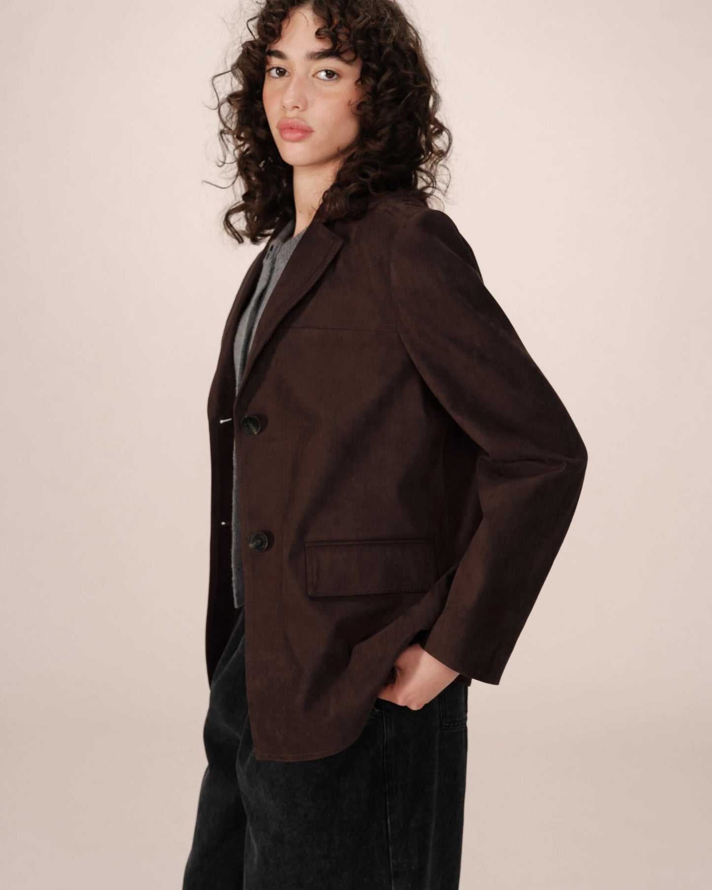 G&M Shannon Jacket - chocolate