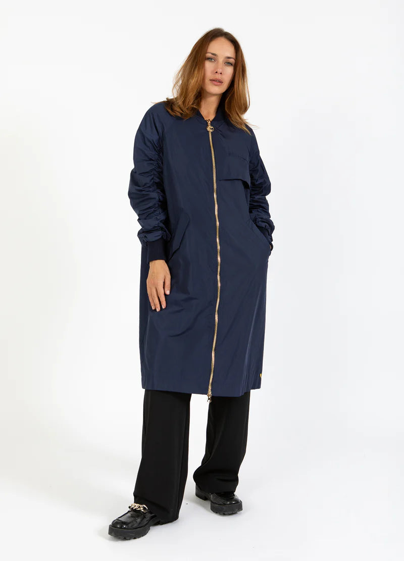 Coster Copenhagen Bomber Jacket - Navy
