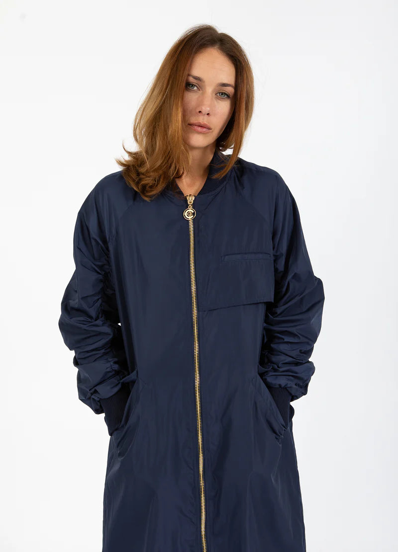 Coster Copenhagen Bomber Jacket - Navy