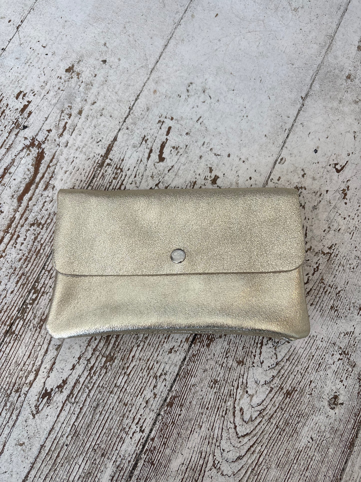Leather Clutch Bag - Various Colours