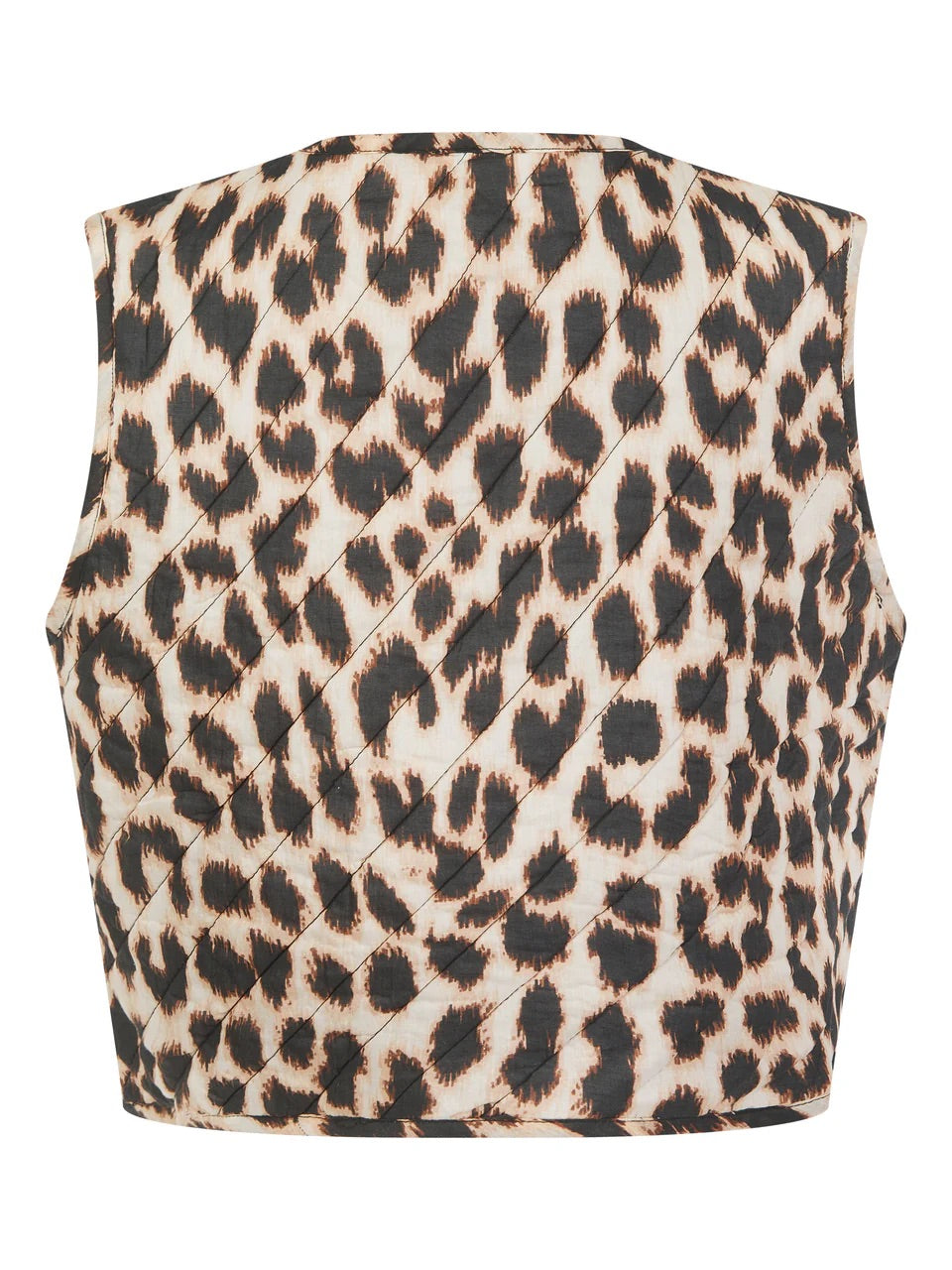 Nooki Padded Gilet - leopard
